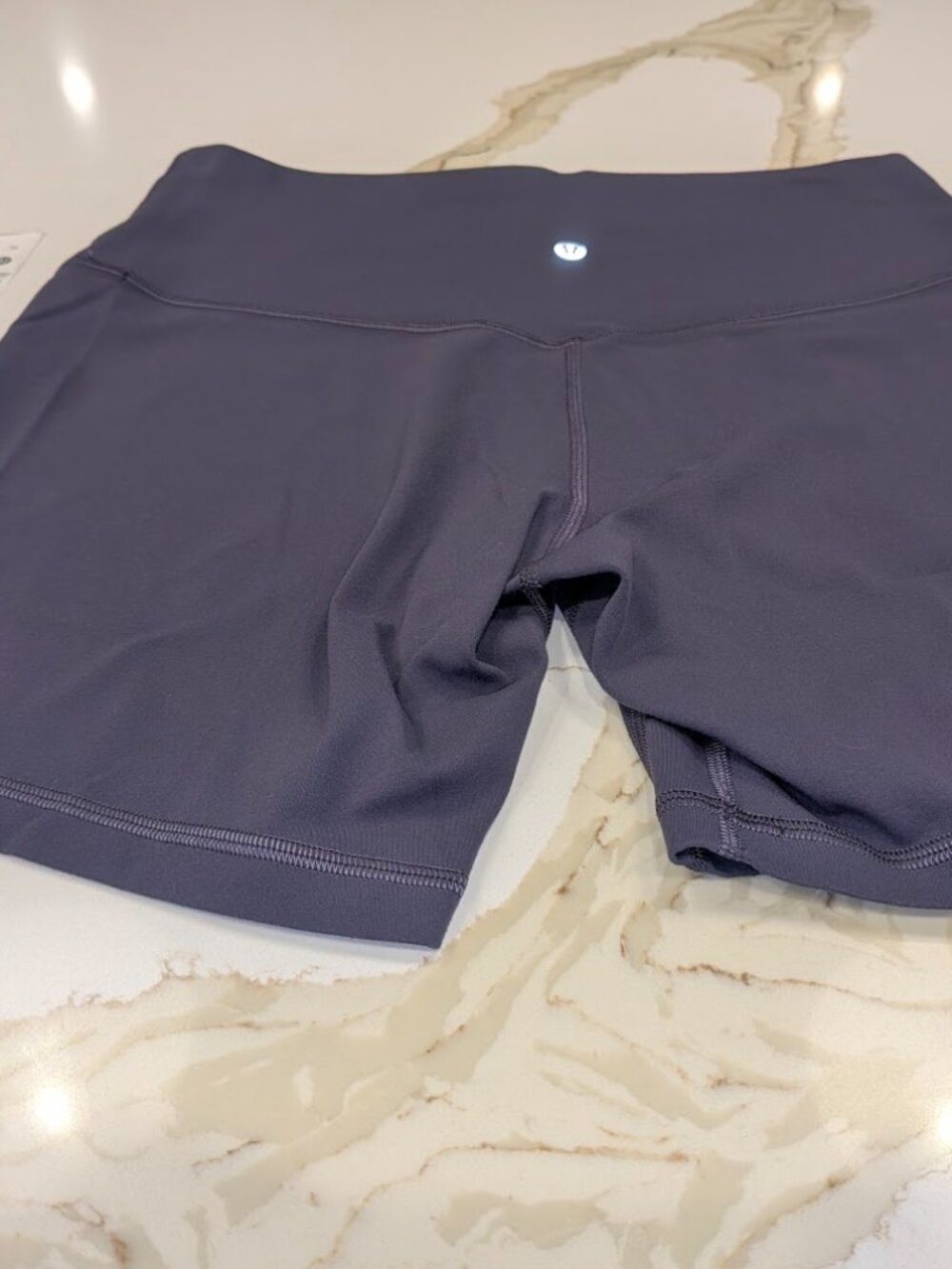 Lululemon Align High-Rise Shorts 6" Nightfall Purple Sz 10